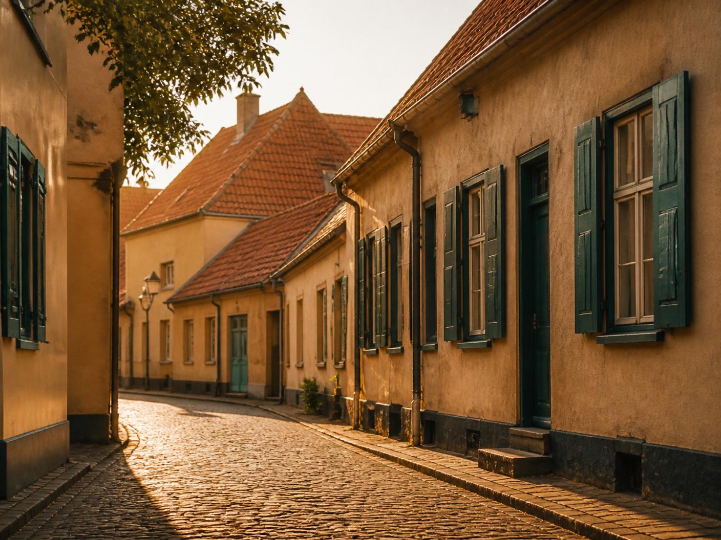 Vy över Landskrona hamn